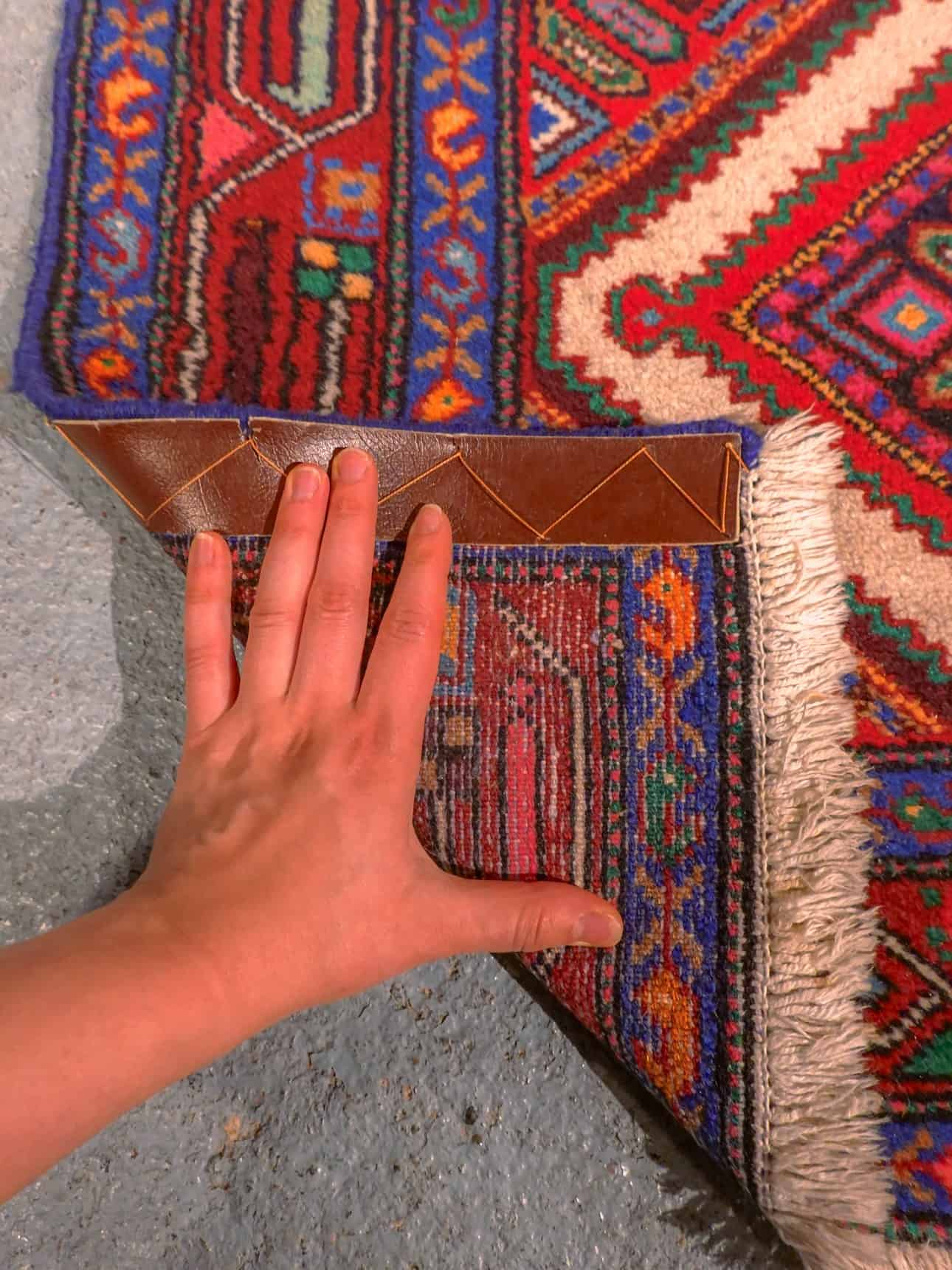 Muu käsinsolmittu Hamadan-villamatto, 280 × 80 cm