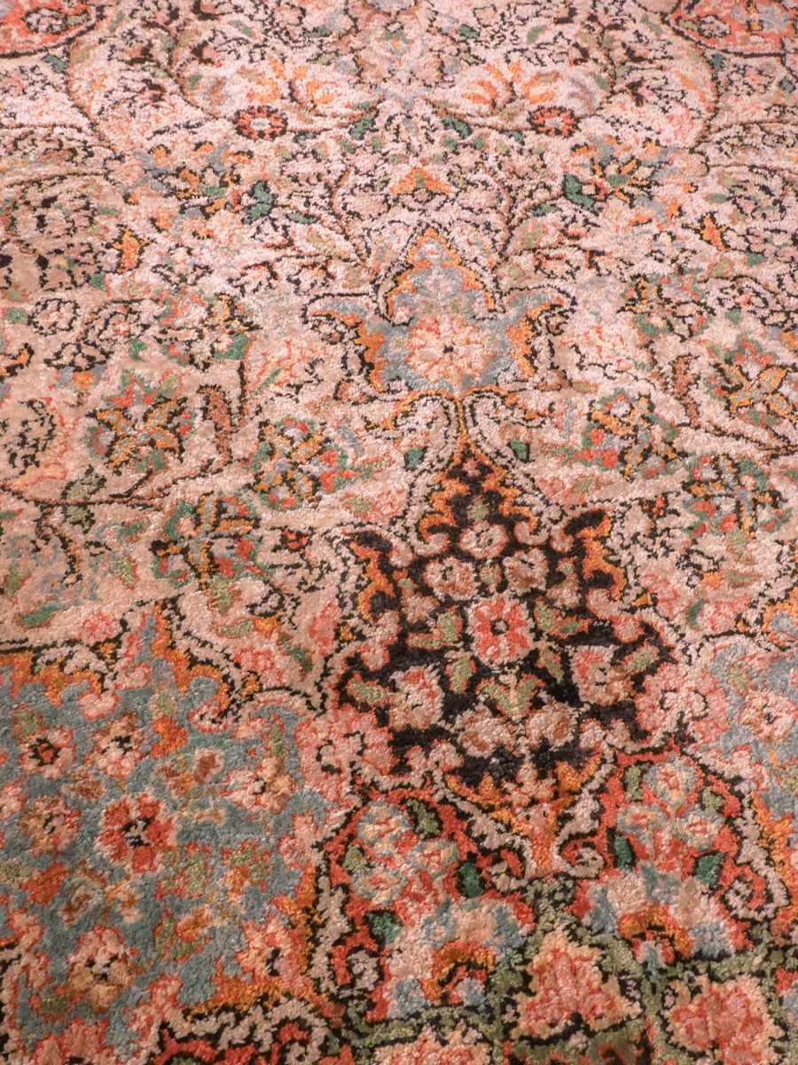 Kashmir-maton kuvioinnin yksityiskohta