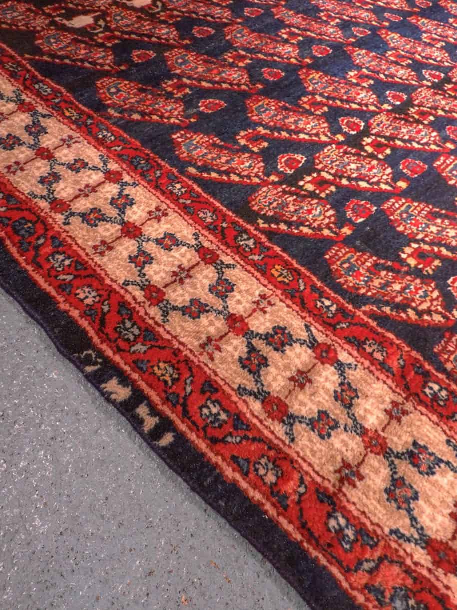Tabriz-maton kuvioinnin yksityiskohta