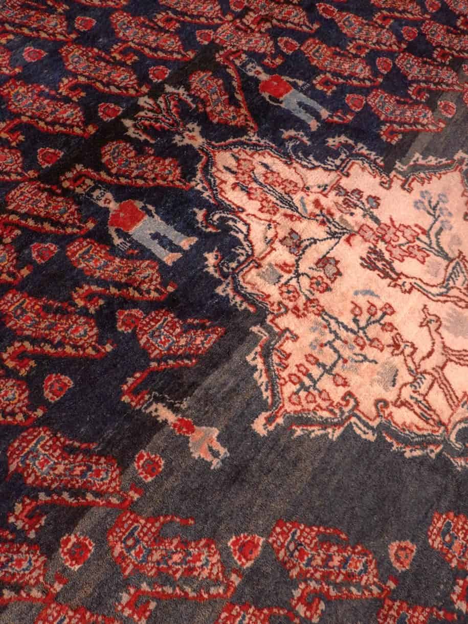 Muu käsinsolmittu Koliai-villamatto, 375 × 260 cm