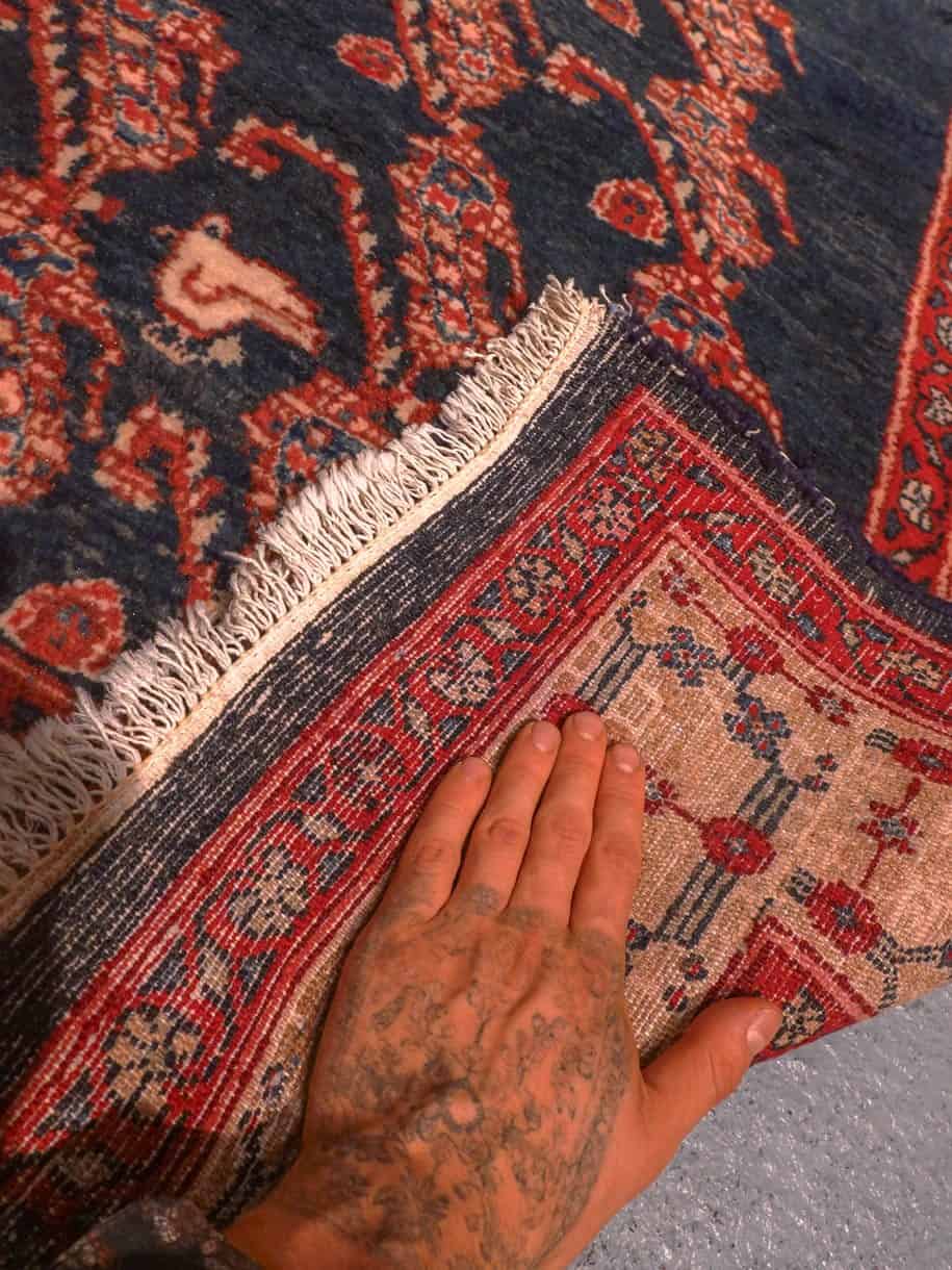 Muu käsinsolmittu Koliai-villamatto, 375 × 260 cm