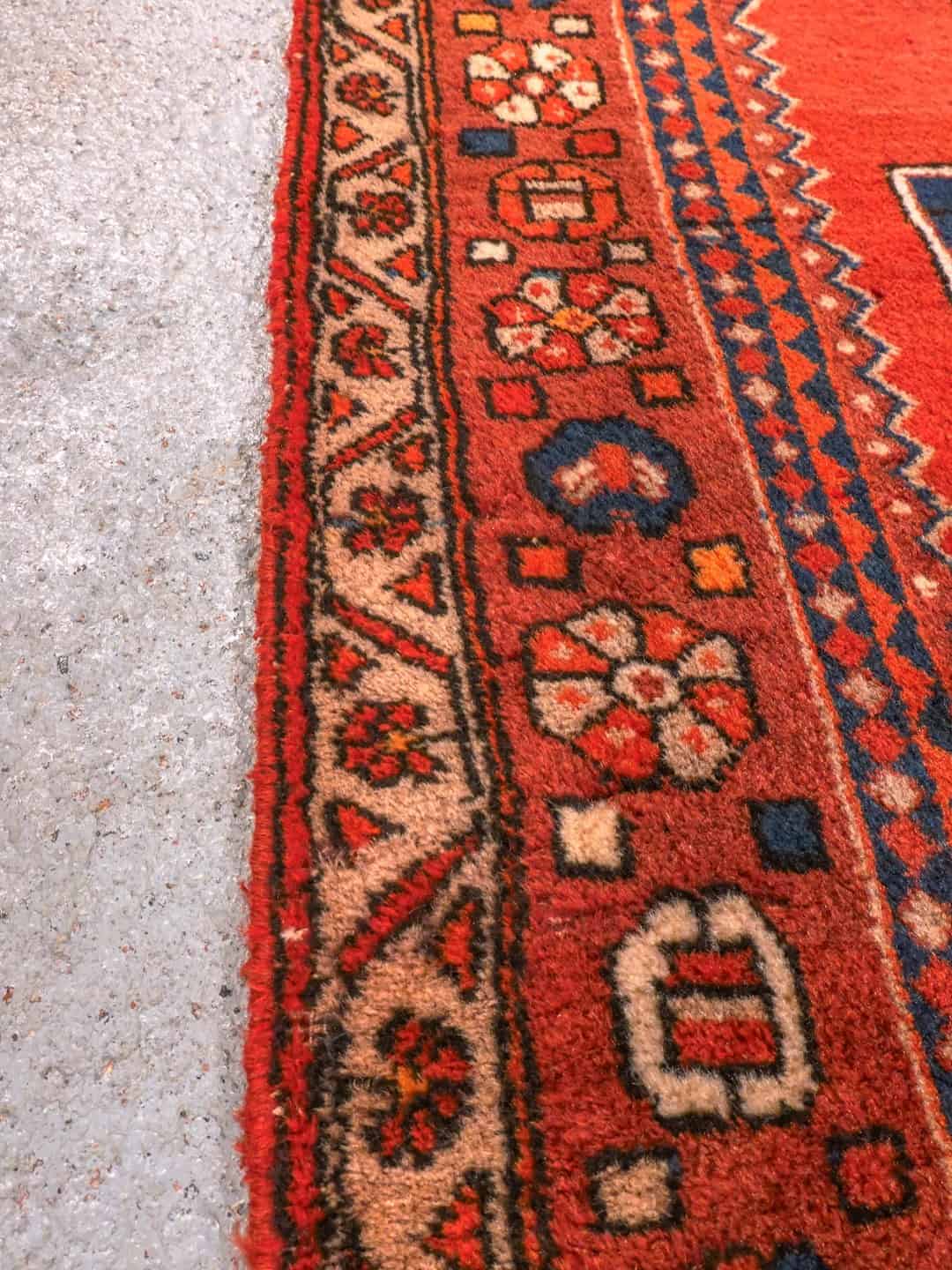 Malayer-maton kuvioinnin yksityiskohta