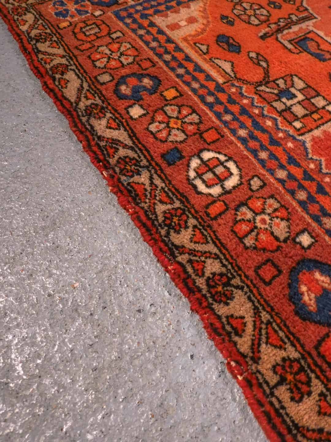 Malayer-maton reunan yksityiskohta