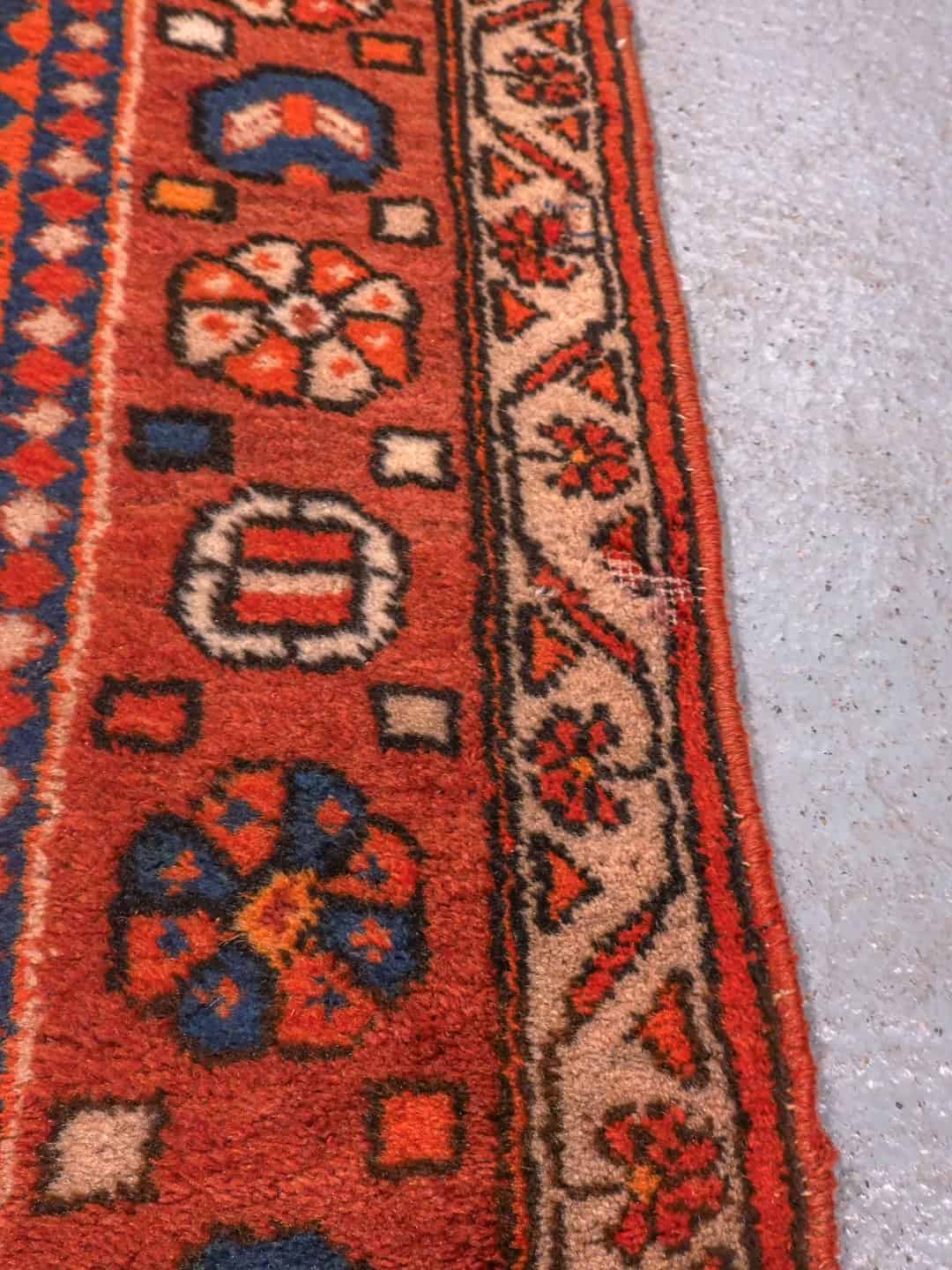 Malayer-maton reunan yksityiskohta