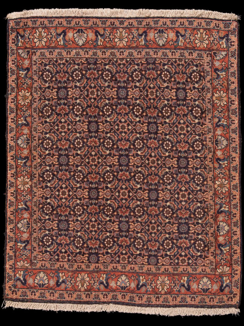 Muu käsinsolmittu Bijar-villamatto, 94 × 80 cm