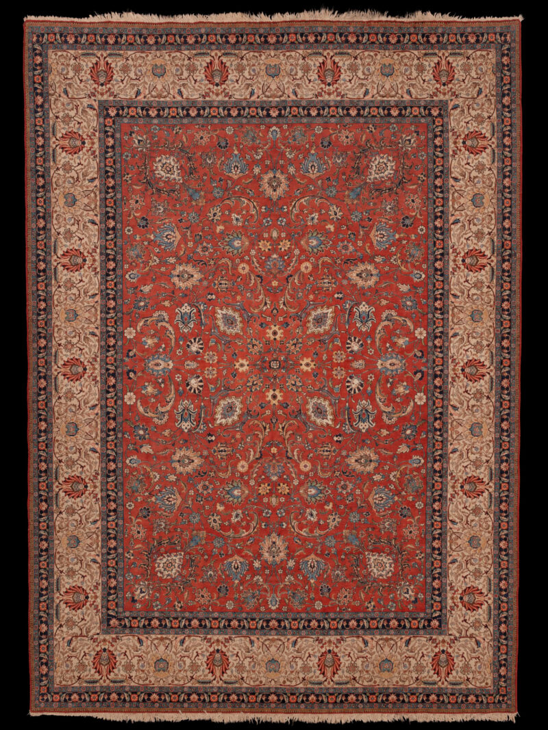 ihastuttavan yksityiskohtainen palatsikokoinen tabriz – 390 x 290 cm