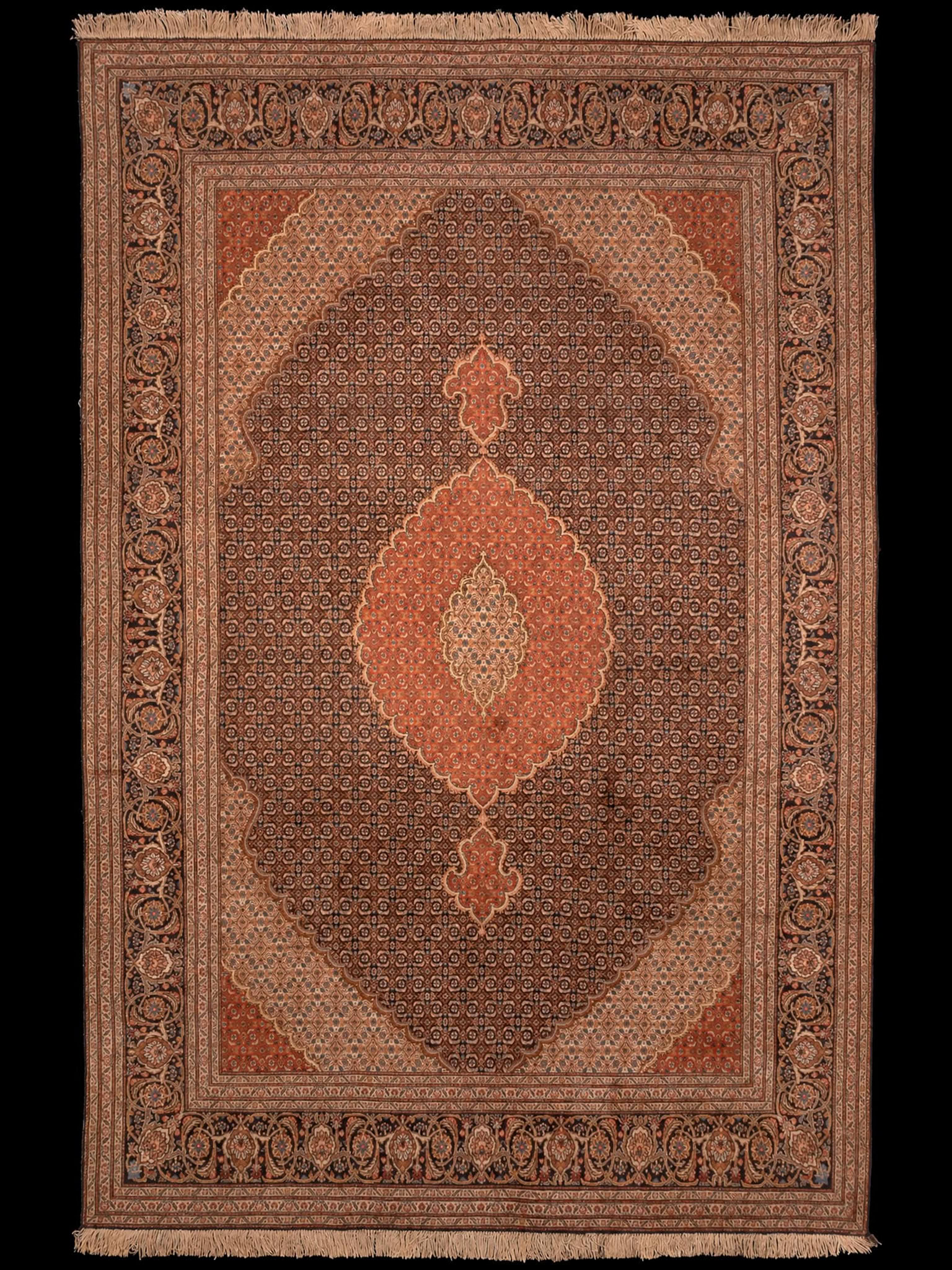 vaikuttavan koristeellinen tabriz – 290 x 200 cm