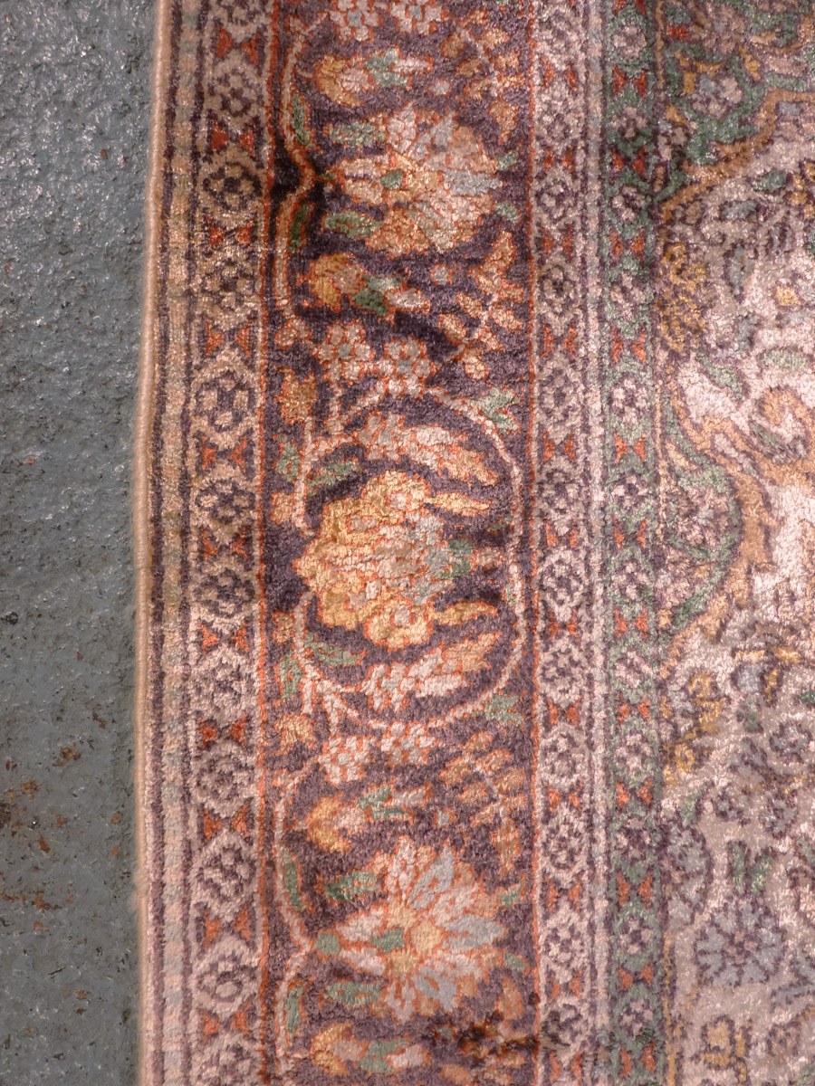 Kashmir-maton kuvioinnin yksityiskohta