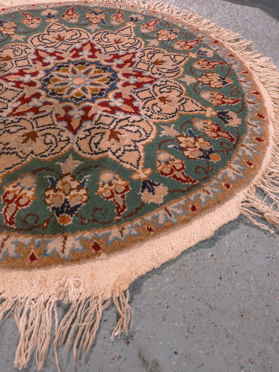 Muu käsinsolmittu Nain-villamatto, 61 × 58 cm