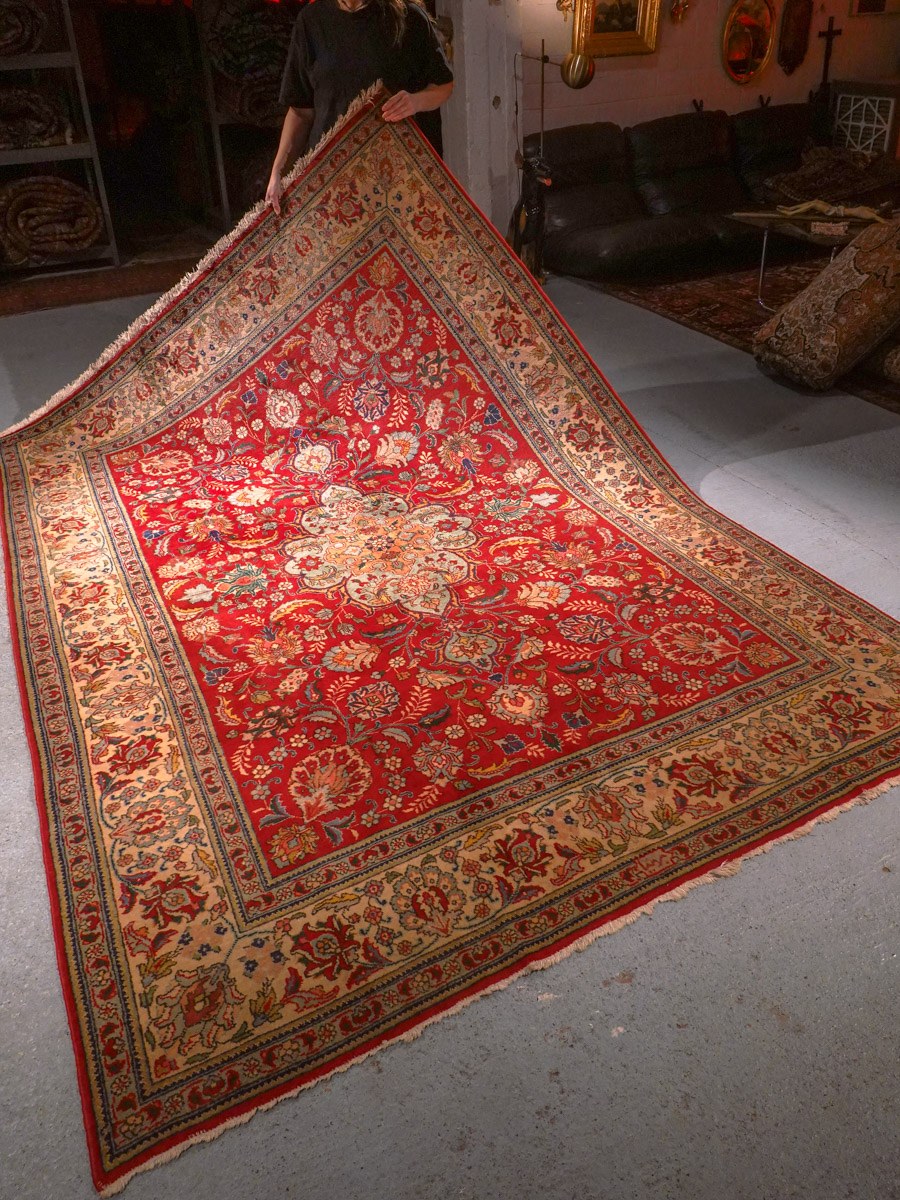 Tabriz-maton kuvioinnin yksityiskohta