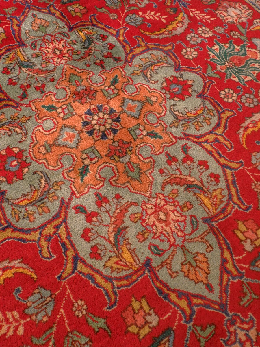 Tabriz-maton kuvioinnin yksityiskohta