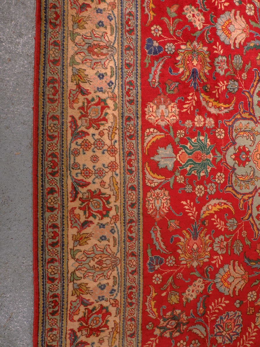Tabriz-maton kuvioinnin yksityiskohta
